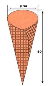 Large cone design 3480