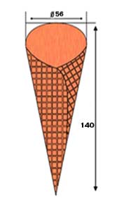 Large cone design 5640